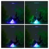 Sualtı lambası akvaryum ışık asma kiti mini balık tankı kabarcığı led dalış renkli değişim renk