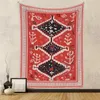 Wandteppiche Bohemian Wand Wandtezimmer Schlafzimmer Dekoration Hintergrund Tuch Ethnisch hängende 3D -Druck afrikanische Tischdecke