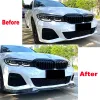 Dla BMW 3 Series G20 M pakiet 2019-2022 320i 330i MP Samochód przednie zderzak Zestaw do ust Kit SPOILER SPOILER