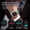 LIGE New Smart Watch Men 360 * 360 HD Screen Watch Sport Tracker Spolofroproof Blood Oxygen Bluetooth Call Smartwatch pour Huawei GT4