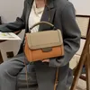 Сумки на плече искренняя кожаная женская сумка Crossbody 2024 Модная универсальная сумочка Классический модный дизайн для леди