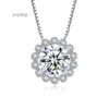 Europese stijl merk Mosan Diamond S Sier Pendant Exquisite glanzende zirkoon sexy dames kraag ketting ketting high-end sieraden