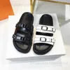 Zapatillas Pin hebilla abierta punta plana verano para mujeres sandalias de slingback de punta redonda mujer verano 2023 zapatos sexy t240409