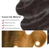 12A Fali Body Fala 30 cali surowa indyjska remy dziewicza nieprzetworzona 100% ludzkich włosów do włosów do włosów 1 3 4 pakiety