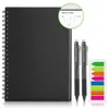 Smart Reutilable Reasable Notebook Spiral A4 Notebook Paper Notepad Pocketbook Diário do Diário da Escola de Escola Desenho do desenho 240409