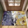 Anime Saint Seiy Hallway Carpet Washable Non-Slip Living Room Soffa Stolar Area Mat Kitchen Doormat Area Rug