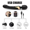 Power AV Vibrator Dildos Magic Wand pour les femmes 10 modes stimulateur clitoris g spot vagin masseur adulte