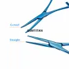 Titane Halsted Hemostatic Mosquito Forcep Straight Curbe Ophtalmic Surgical Micro Forceps