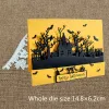 Nieuw ontwerp Craft Metal Cutting Die Die Cuts Halloween House Edge Scrapbooking Album Diy Paper Card Craft Embossing Die Cuts