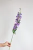 Decorative Flowers 40" Real Touch Artificial Delphinium Blossom Branch With Buds Faux DIY Floral Wedding/Home/Holiday Decorations |Gift