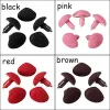 10 Pcs Plastic Triangle Nose Velvet Nose Bear Buttons DIY Tool For Bear Toys Safety nose Hot Sale for toy dolls DIY Accessories