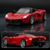 132 Schaal Legering Model Auto Toys Diecasts Voertuigmodel met licht en geluid Pull Back Super Sport CAR voor kinderverjaardagsgeschenken 240409