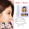 100st/set Invisible Thin Face Stickers V-form Face Line Wrinkle Sagging Skin Face Lift Up Neck Eye Double Chin Adhesive Tape