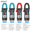 ZOYI DIGITAL CLAMP METER ZT-BQ9 TRUE RMS 6000 DC/AC 100A 1MA AMMETER MULTIMETER CAR CURRENT電圧計量計量温度HZテスター