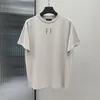 Mens T-shirts Tshirt Shirt Designer Fashion Simplesolid Black Letter Impring Tshirts Couple Top Men White Men Casual Loose