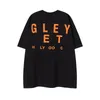 Luxury T-shirt Galerie des chemises pour hommes de gallary Dept Designer Soucitre Breffe d'été Casual Lettre imprimé noir pour femmes Man Fashion 2ijd