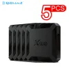 Box 5 PCS X96Q Smat TV BOX Android 10 Allwinner H313 Quad Core 1G 8G 2GB 16GB 1080P 2.4G Wifi Media Player 4K Set Top Box