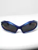 Top pour hommes lunettes de soleil B Home 24 Nouveaux sports de cyclisme européens et américains Fonction de sports de vent Instagram Instagram Grand cadre