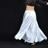 Jupe de danse de ventre de ventre satin pour femmes 13 jupes espagnoles couleurs swing bellydance costume nombrer