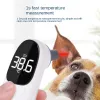 1PCS Professional Animal Temperature Measuring Thermometer Pet Dog Cat Rabbit Clinic Home Infrared Non-contact Electronic