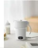 220V Folding Electric Kettle 0.6L Household Portable Travel Electric Water Kettle Intelligent Insulated Kettle Bubble Milk