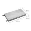 Cooling Aluminum PC Laptop CPU Block Water Cooling Radiator HighTech Semiconductor Chip 80*160 80*250mm 125*250mm