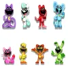 8pcs Souriant Crivers Figure souriante Catters Cat Nap Dog Day Catnap Dogday Figure Set Toy Catnat KickinChicken Figurine