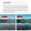 Аксессуары Lens Lins Filter для DJI Action 4 CPL ND8 ND16 ND32 ND64 UV ND Комплект фильтров для OSMO Action 3 2 Accessories Camera Camera