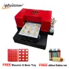 Printers Jetvinner A4 Food Printer With Edible Ink Rice Paper Print Machine For Sugar Fondant Macaron Cookies Chocolate Beans Cake Jelly