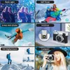 Capturez des photos et des vidéos époustouflantes avec notre appareil photo numérique 5K pour la photographie - Autofocus Vlogging Camera for YouTube - 16x Digital Zoom - AntiSHake - Design compact