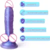 6,7 pouces de petite gelée avec un pénis réaliste de la tasse d'aspiration pour les débutants sexy toys femmes vif du monde dong anal vaginal