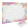 OFBK Wall Calendar Year Planner 2024 en taille d'affiche 14 mois - Format du paysage - planificateur mural, calendrier de l'année, calendrie des affiches