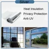 Adesivi per finestre 60 100 cm Solar Solar One Way Mirror Film Sticker Privacy Anti UV Riflettente TINT BEDIE BUILI