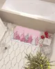 Tappeti natalizi rosa rosa fiocchi di neve portiere decorazione casa moquette navidad ornament regali regali di tappeto per decorazioni per feste di Natale tappetino