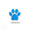 100-500pcs Blue Laser Autocollant PAW PRINT RÉCIPATION AUTORMANTS CAT CAT BEUR PAW ÉTABLES POUR LES ÉTUDANCES ÉTUDIANTS ÉTUDANCE