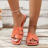 Summer Luxury Sandals Fashion Women Slippers Gold Plus Size Shoes for Women 2024 Designer Sandals 240409