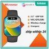 Microwear Series 9 Original W29 Pro Smartwatch Dynamic Island BT Appelez la musique locale GPS Sports Suivi des femmes Smart montre des hommes