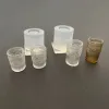 Mini Sun Flower Cup UV Crystal Gel Mögel Diy Tableware Dollhouse Miniature Water Cups Beer Glass Silicone Mold Accessory