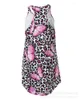 Casual Dresses Plus Size Womens Spring/Summer 2024 Printed Sleeveless Nightdress For Women