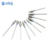 10pcs Tungsten Steel Dental Foret Bursing Polirting and Grinding Tool for High Speed Pied Piece Tool Dentiste Dentiste