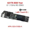 Moderkort testade A1932 Moderkort 82001521A för MacBook Air 13.3 "A1932 A2179 Logic Board med Touch ID Core i5 1.6 GHz 8GB 128/256GB