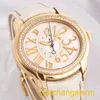 Suisse AP Wrist Watch Millennium Magas de machines automatique Machinery Femme 18K Rose Gold Diamond Luxury Watch Business Swiss Watch Swiss Watch 77301or.zz.d015cr.01