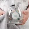 Food Jars Canisters Transparent Sealed Spices Storae Box Tea Coffee Suar Container lass Food Jar Lids Storae Jar Can Bottle Kitchen Oranizer L49