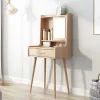 Современные флип -HD зеркальные комоды минималистская мебель для спальни северная выдвижная настольная стола