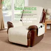 Tampas de cadeira Tampa reclinável de lã de lã de lã de 190 cm de lodetas de sofá de proteção de toalha de proteção para cães
