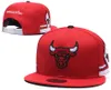 American Basketball "Bulls" Snapback -hoeden 32 teams Luxe designer Finale kampioenen Locker Room Casquette Sporthoed Strapback Snap Back Back Verstelbare Cap A31