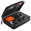 Tillbehör GloryStar Portable Medium Camera Bag Eva Storage Package Portable Case for Go Pro Hero Max Osmo 87654 SJCAM SJ4000 SJ5000 SJ6000