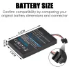 6600mAh ARR-002 WUP-012 WUP-010 Battery for Nintendo Wii U Wii-U Gamepads