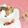 Formy do pieczenia przezroczyste akrylowe okrągłe zatyczki do ciasta