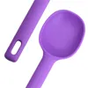 Cucchiai accogliente clip anti-scalding facile da utilizzare per piastre laterale per pentole utensili da cucina a cucchiaio solido agganciata